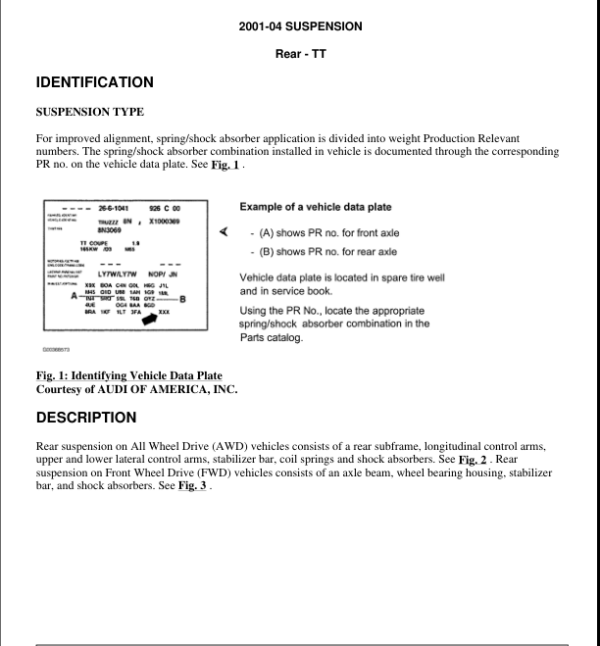 Rear Suspension Manual