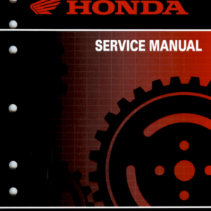 Honda Foreman 500 2012 Trx500 Manual