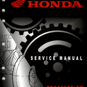 Honda Recon Repair 2004 Manual