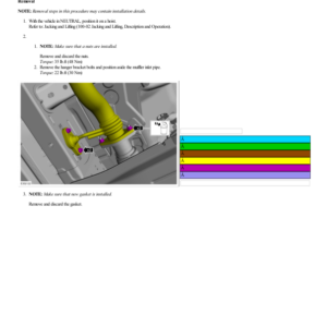 Exhaust Flexible Pipe G2221941 Manual