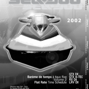 2002 seadoo flat rate 2 Manual