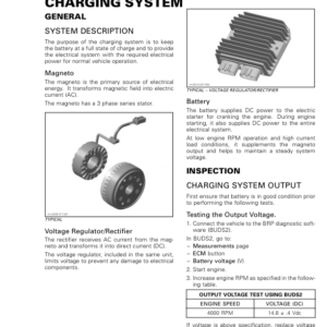 SSV MY20 Charging System (Maverick suppl.) 219101007 015 en Manual