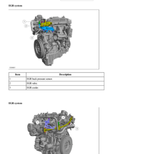 Engine Emission Control Component Location G2248517 Manual