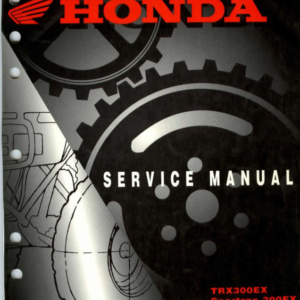 2006]Honda TRX300ex Repair Manual