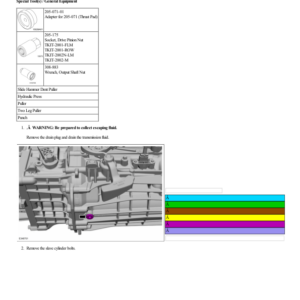 Transmission G2218126 Manual