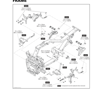 Roadster 2018 Frame (RT) Shop 219100891 023 Manual