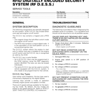 Radio Frequency Digitally Encoded Security System 219101005 029 en Manual