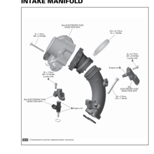 Rotax 2017 (HD5) Intake Manifold RHD5MY17 004 Manual