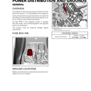 Power Distribution and Grounds (RXP Series) Manual