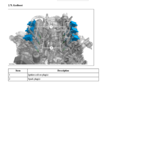 Engine Ignition Component Location G2222765 Manual