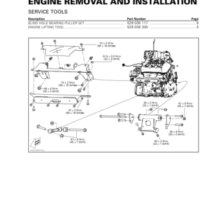 ROADSTER Engine Removal and Installation (RT) Shop 02wdQQAAY SM61Y014S01 rmr2014 008 Manual