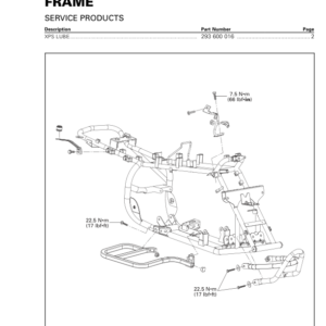 ATV Frame (Mini DS) Shop vmr2017 035 Manual