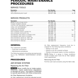 SSV Maintenance Procedures (Maverick X3 MAX) Shop tmr2017 516 rev1 Manual