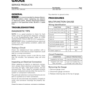 SSV Gauge (Commander Maverick) Shop tmr2017 106 Manual