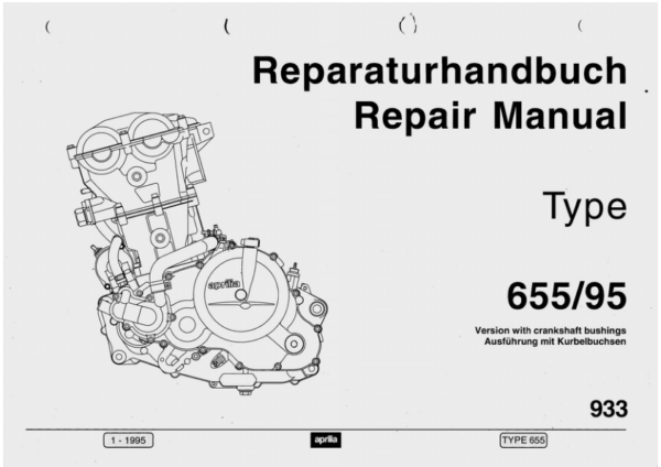 Aprilia Pegaso 655 '95 Repair Manual