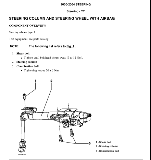 power steering Manual