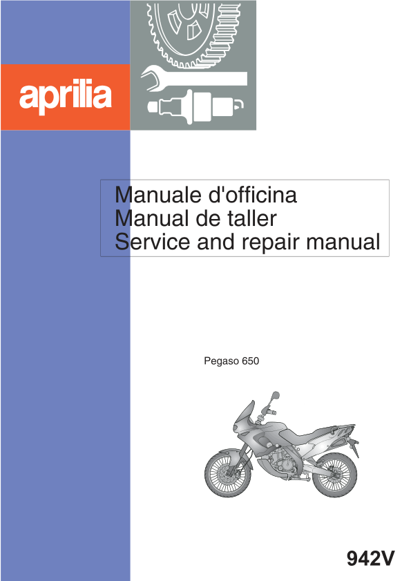 Aprilia Pegaso 650 '97 Manual