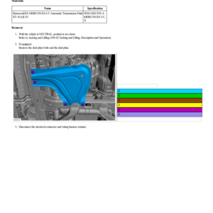 Transfer Case Shift Motor G2203140 Manual