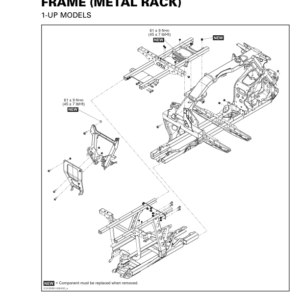 ATV 2019 Frame (Metal Rack) Outlander Shop Supp 219100991 026 Manual