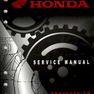 2011]Honda Recon TRX250 Repair Manual