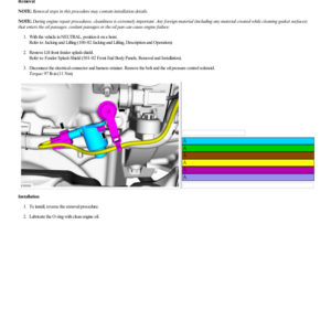 Oil Pressure Control Solenoid G2193267 Manual