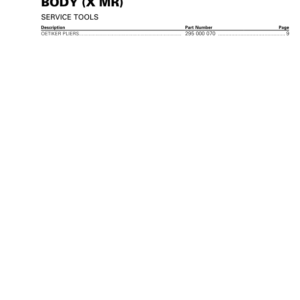 ATV Body (X mr) (Renegade, Renegade X mr) Shop vmr2016 425 Manual