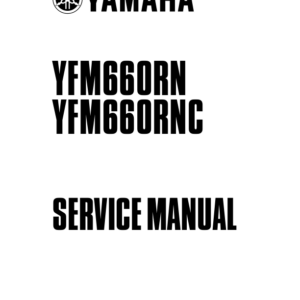 Yamaha Raptor 660 Manual