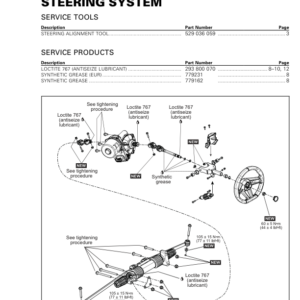 SSV MY20 Steering System (Maverick suppl.) 219101007 019 en Manual