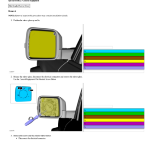 Side Parking Aid Camera G2198439 Manual