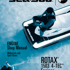 2005 seadoo rotax 1503 4 tech shop Manual