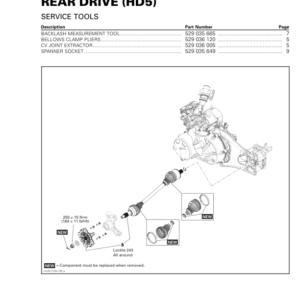 SSV MY20 Rear Drive (HD5) (Defender suppl.) 219101010 042 en Manual