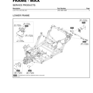 SSV MY20 Frame MAX (Maverick suppl.) 219101007 026 en Manual