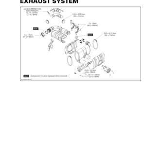 SSV 2018 Exhaust System (Maverick X3 X mr) Shop 219100916 009 Manual