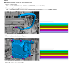 Crankcase Vent Oil Separator G2248521 Manual