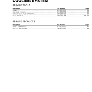 ATV Cooling System (OUTLANDER L) Shop vmr2016 030 en Manual