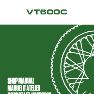 Honda VT600C '93 94 Addendum Manual