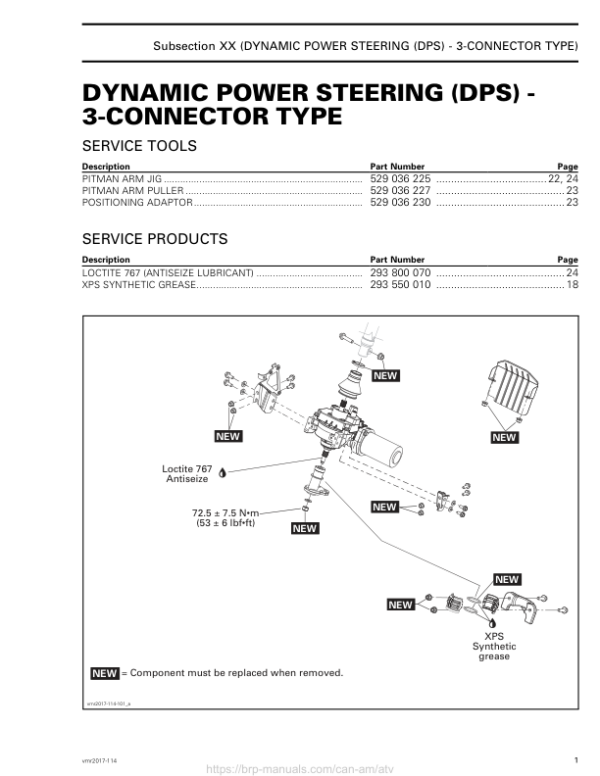 ATV DPS 3 Connect (G2) Shop man vmr2017 114 Manual