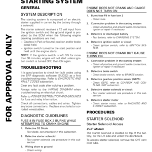 SSV 2019 Starting System Commander Shop Supp 219100965 030 Manual