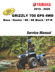 Yamaha 2019 2020 Grizzly Manual