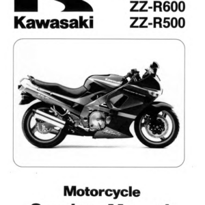 Kawasaki ZX6 ZZR600 90 97 Manual