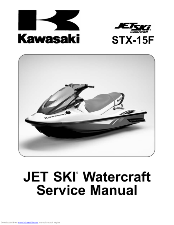 Kawasaki JET SKI STX 15F Manual(2nd edition 2004) Manual