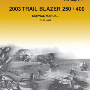 Download 2003 Trail Blazer 250 400 Atv Repair Manual