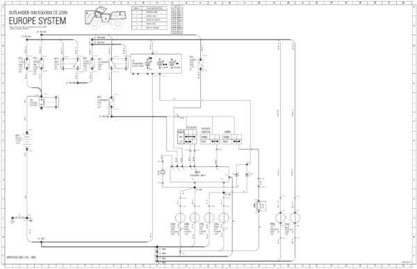 CanAm Wiring Diagram Europe Outlander 500 650 800R Manual