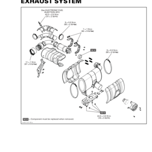 SSV 2017 Exhaust System (Maverick X3) Shop tmr2017 013 Manual