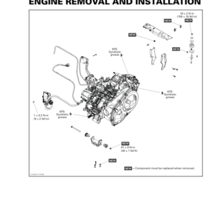 SSV Engine Removal and Installation (Traxter) Shop tmr2016 110 Manual