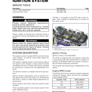 Ignition system GTX RTX WAKE PRO Manual