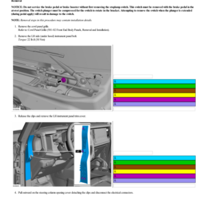 Brake Pedal and Bracket G2224446 Manual