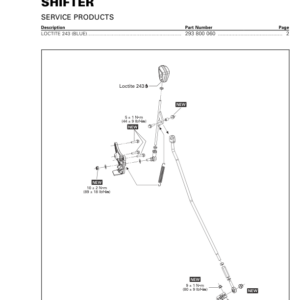 ATV MY18 Shifter 219100885 029 Manual