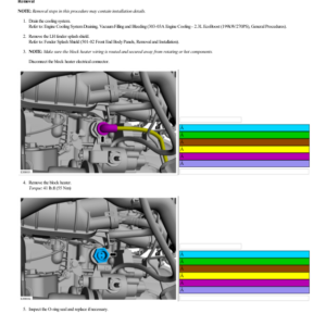 Block Heater G2224939 Manual