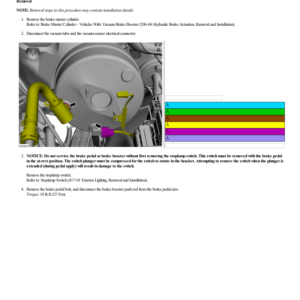 Brake Booster G2223379 Manual